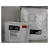 Wamsutta 1 twin xl mattress pad, waterproof