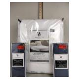Wamsutta waterproof mattress pad Twin XL, 2 Body