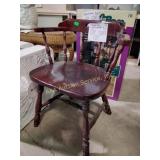 Wood chair, some wear