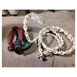 Boat anchor and chain