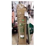 Hammock with pillow, patio table umbrella