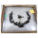 Victorian mourning hair art