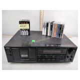 AIWA stereo cassette deck AD-F800