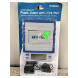 Postal scale with USB port, 10lb desktop, new in