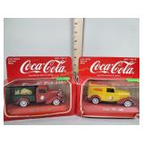 Coca Cola die cast metal vehicles 1/43 scale,