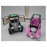 Die cast vehicle replicas including Franklin Mint