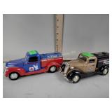 Die cast replica vehicles including Amock 1937