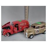 Diecast Coca-Cola Danbury mint delivery truck,