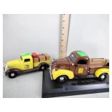 Die cast golden rule lumber replica trucks
