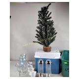 Xcell ceramic cups, large glass stemware, plastic