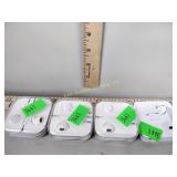 Apple wired headphones, set of 4 new in package