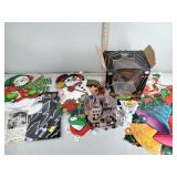 Lemax Spooky Town porcelain lighted house broken,