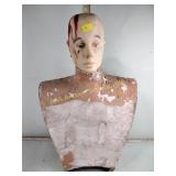 Vintage male mannequin torso (rough condition)