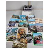 Postcards, Marsh Wheeling cigar box