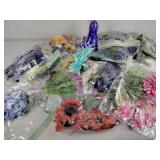 Art Glass, artificial flowers