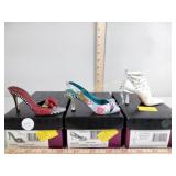 Just the right shoe including let it snow,