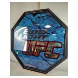 Bud light UFC bar sign