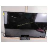 Panasonic 33 inch LCD TV, powers on, no stand,