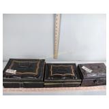 Metal decor boxes