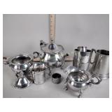Pewter serving ware