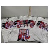 (6)  NBA playoffs 2001 T-shirts , Size XL