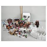 Department 56 Heritage Village Blacksmith set,