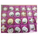 24 picture frames with roses on them