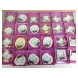 24 picture frames with roses on them