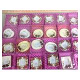 24 picture frames with roses on them