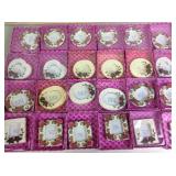 24 picture frames with roses on them