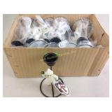 24 snowball child candle holder