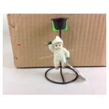 24 snowball child candle holder