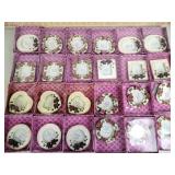 24 picture frames with roses on them