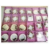 24 picture frames with roses on them