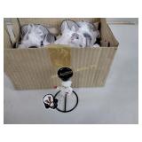 24 Snowball kids candle holders