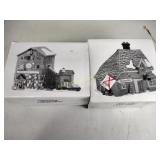 Department 56 new England village series  Blue