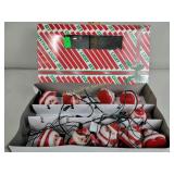 Santa novelty lights up Santa novelty light