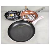 New frying pans including granite stone aluminum