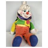 Vintage toy clown (Rough condition), some small