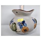 Stoneware hanging planter