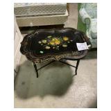 Wood coffee table 32 1/2" wide x 19" tall