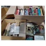 Books, self help, unassembled wine rack