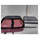 Pyrex, projector, film reels, toys, country vinyl