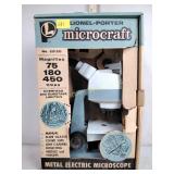 Lionel-Porter microcraft electronic microscope
