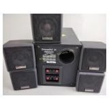 Cambridge Soundworks ensemble IV 6 speaker set -