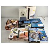 Pro-480 Woofer, finger scooter, apple peeler, TV