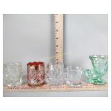 Toothpick holders, glass