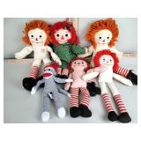 Raggedy Ann and Andy dolls