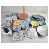 Dishes some marked Russell Wright and some marked