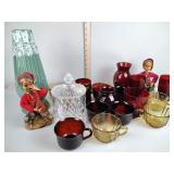 Ruby red 40th anniversary mug and other ruby red